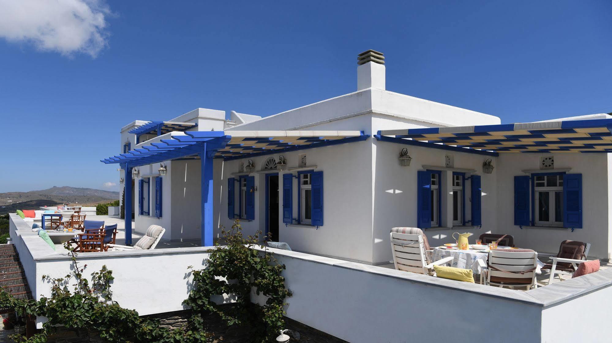 Tinos Sky View Villa Arnados エクステリア 写真