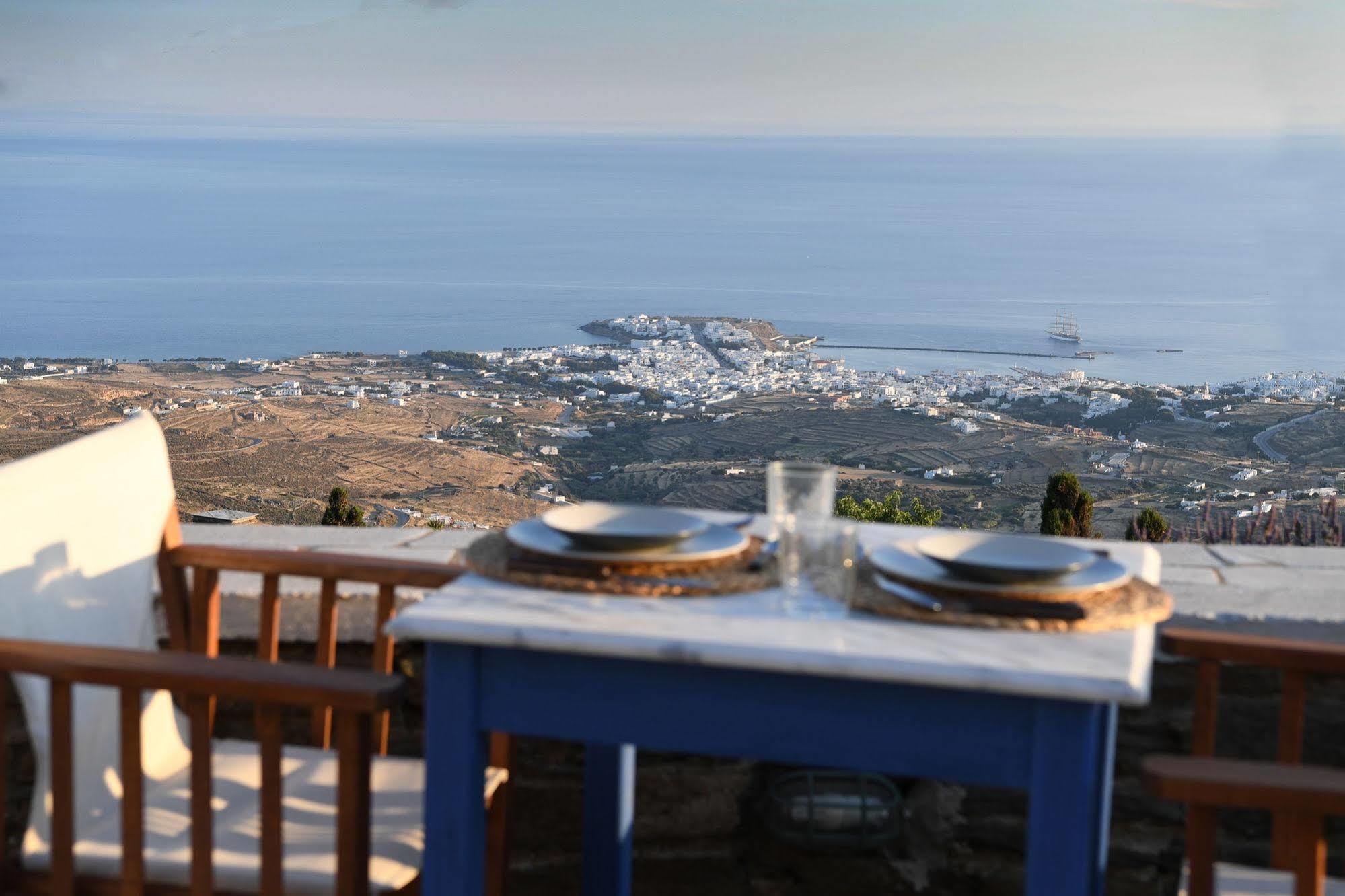 Tinos Sky View Villa Arnados エクステリア 写真